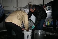 前日夜の仕込み